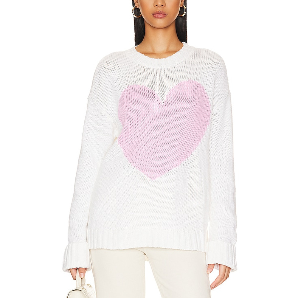 Show Me Your Mumu 'Sweetheart' Pink Sweater Size XS